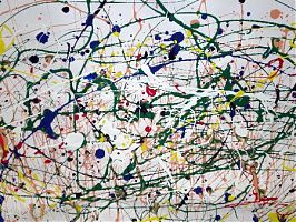 Inspired by Jackson Pollock